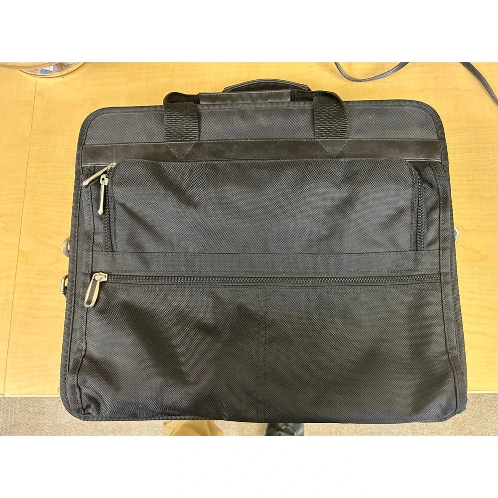 Vintage Gateway Laptop Bag Briefcase Messenger Shoulder Strap Black GTWNTLI-001